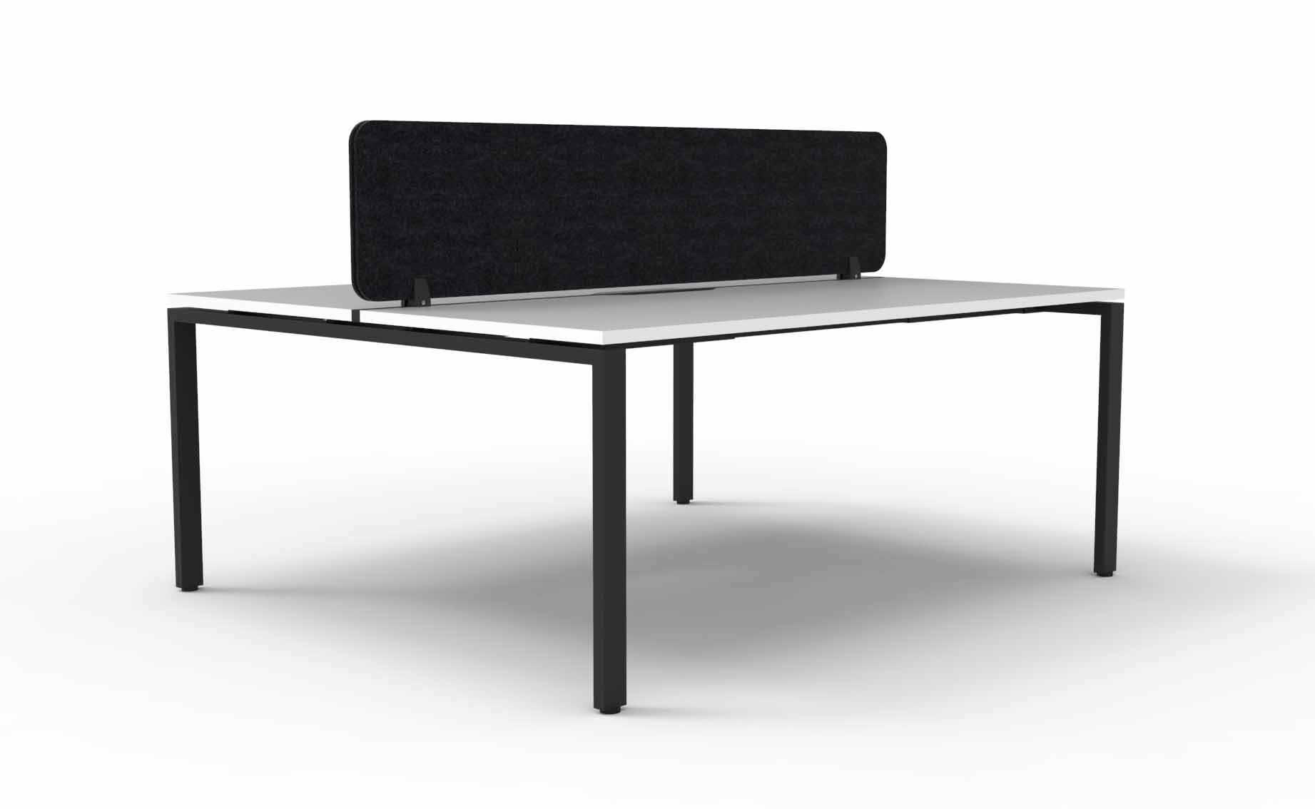 Profile 2 Person Double Sided Workstation - with Eco Screen